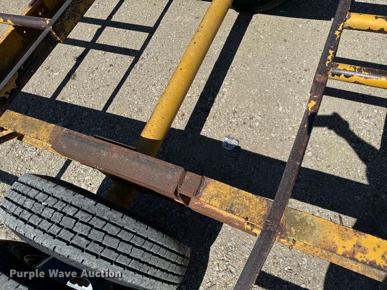 image for item ND9144 (2) shop built hay bale trailers