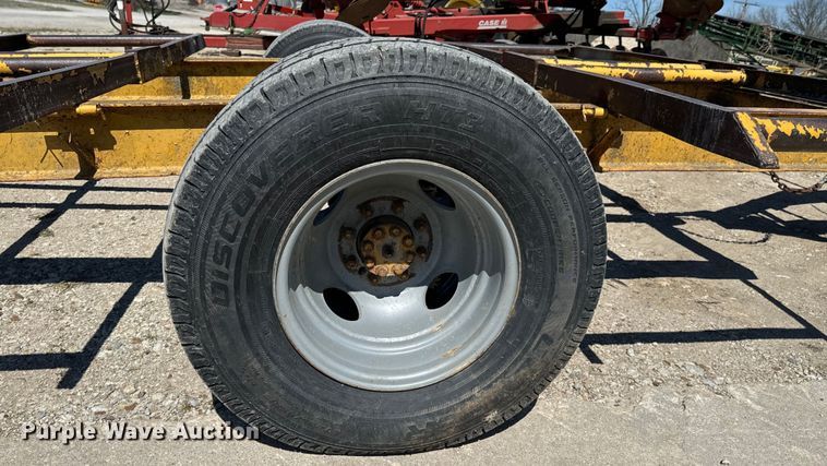 image for item ND9144 (2) shop built hay bale trailers