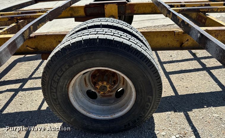 image for item ND9144 (2) shop built hay bale trailers