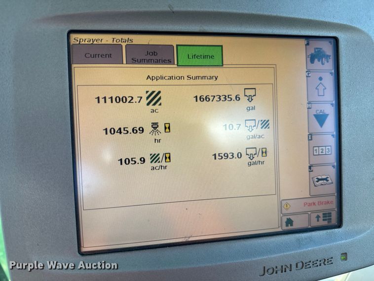 image for item NH9091 2011 John Deere 4830 sprayer