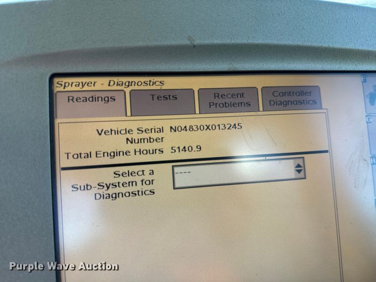 image for item NH9091 2011 John Deere 4830 sprayer