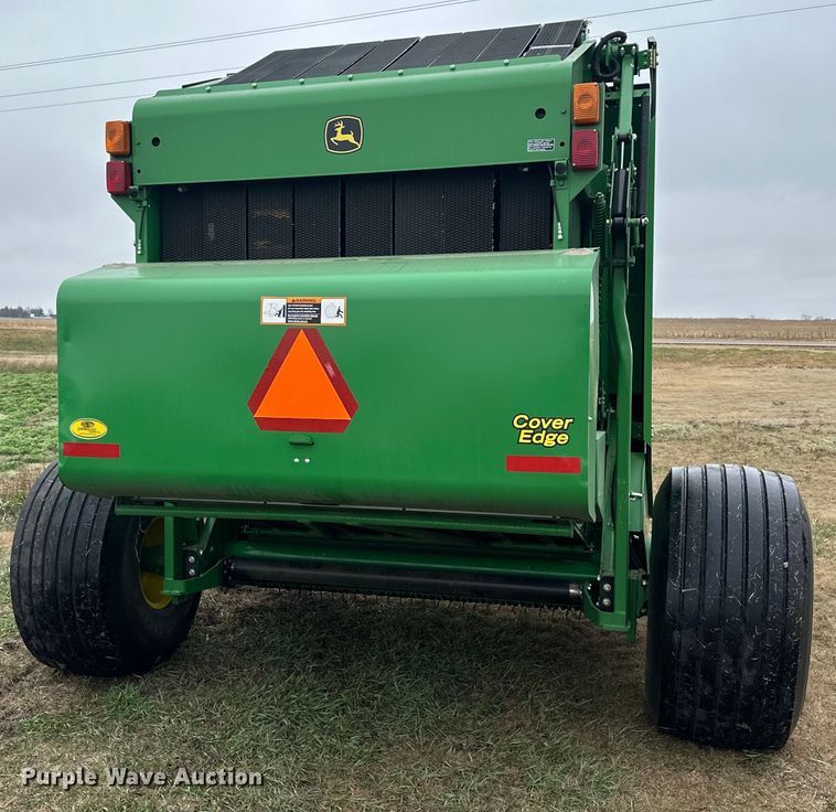 image for item OE9022 2012 John Deere 568 Mega Wide Plus round baler