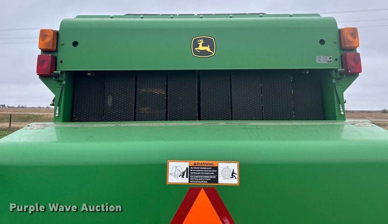 image for item OE9022 2012 John Deere 568 Mega Wide Plus round baler
