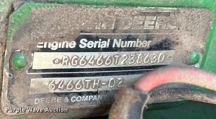 image for item OE9049 1983 John Deere 7720 Turbo combine