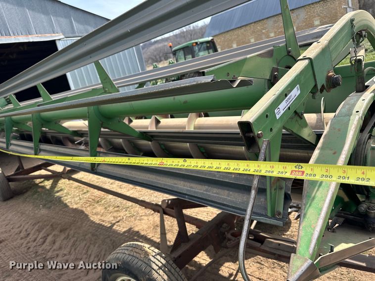 image for item OE9051 John Deere 224 rigid head