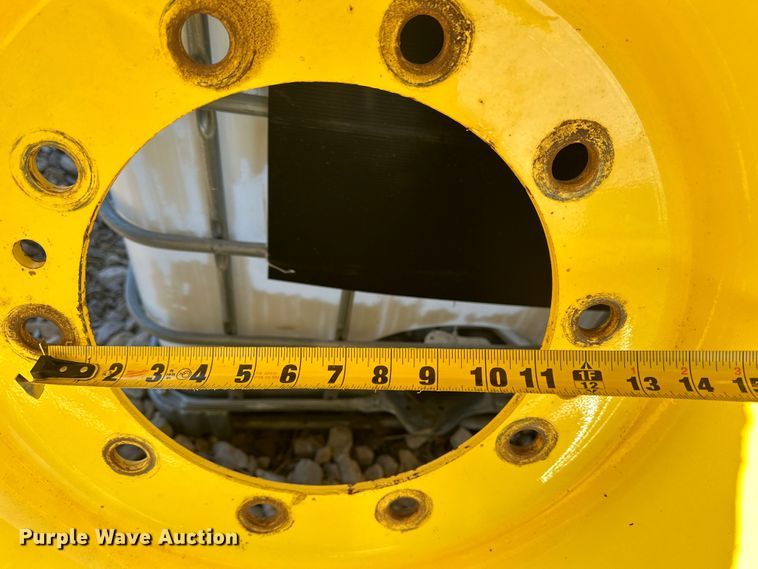 image for item OF9369 (2) 18.4-38 dual tires and hubs