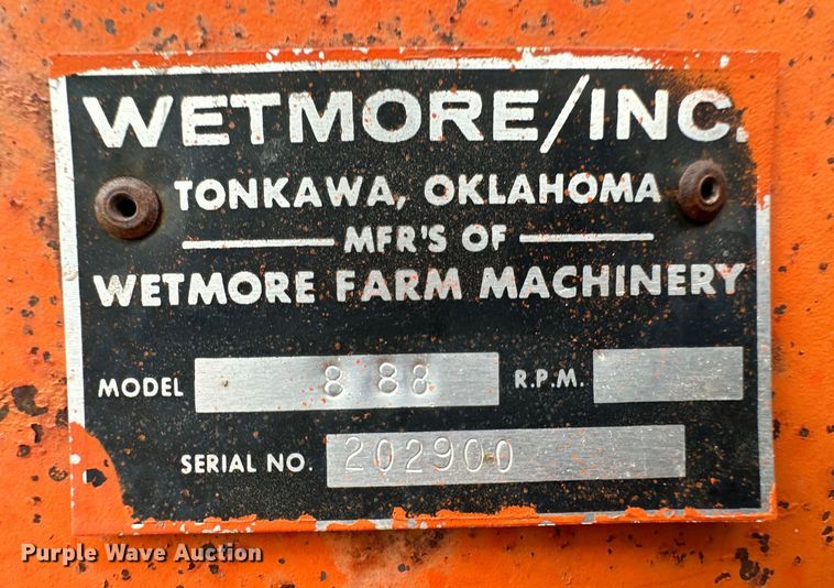 image for item OI9015 Wetmore 888 feed mixer