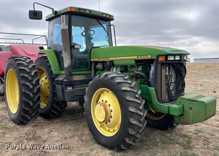 image for item OI9299 1995 John Deere 8300 MFWD tractor