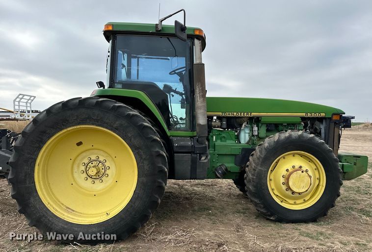 image for item OI9299 1995 John Deere 8300 MFWD tractor