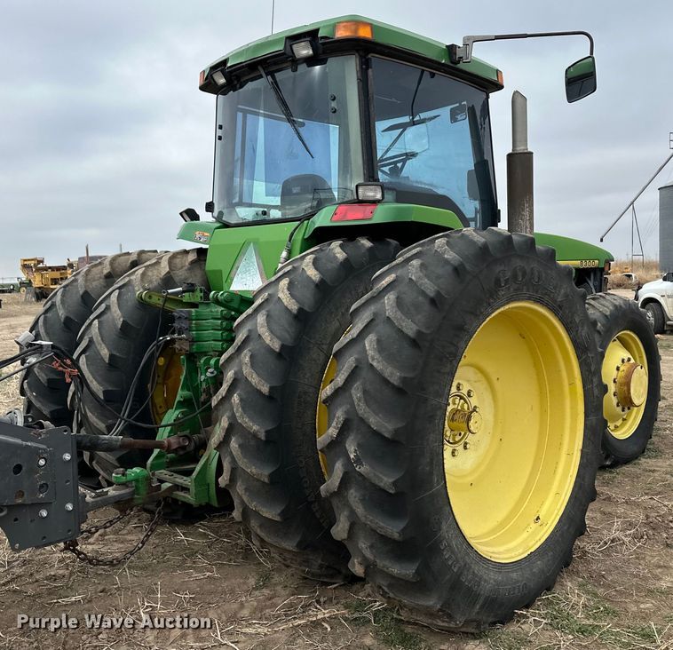 image for item OI9299 1995 John Deere 8300 MFWD tractor