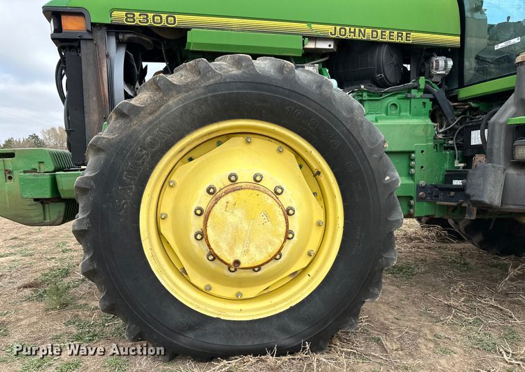 image for item OI9299 1995 John Deere 8300 MFWD tractor