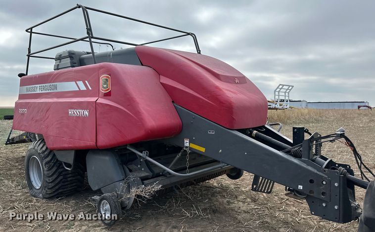 image for item OI9300 2014 Massey Ferguson 2270 large square baler