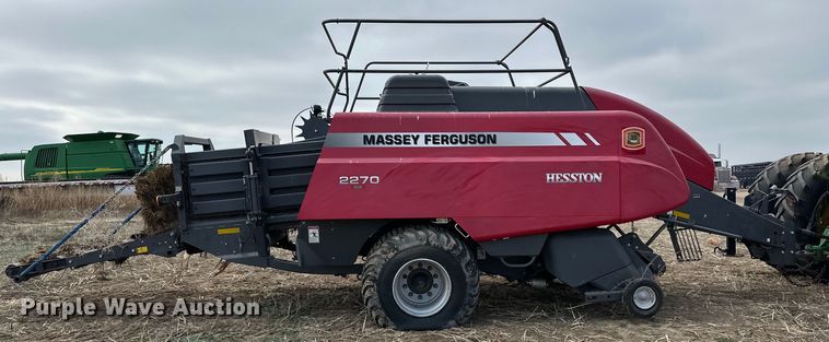 image for item OI9300 2014 Massey Ferguson 2270 large square baler