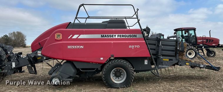 image for item OI9300 2014 Massey Ferguson 2270 large square baler