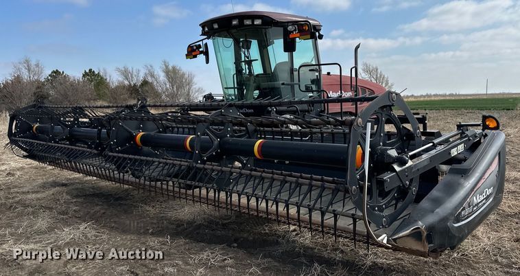 image for item OI9302 2013 MacDon M155 swather / windrower