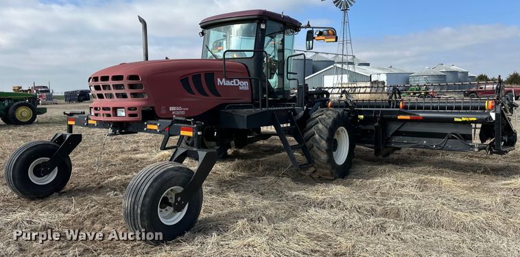 image for item OI9302 2013 MacDon M155 swather / windrower