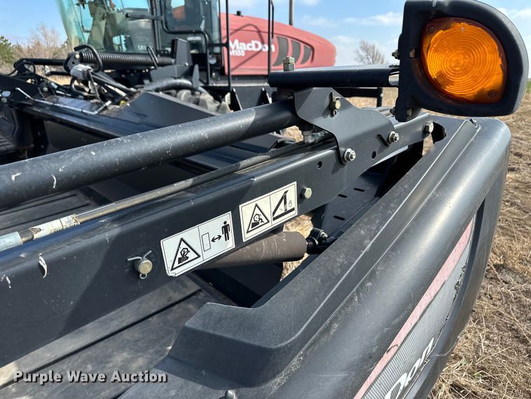 image for item OI9302 2013 MacDon M155 swather / windrower
