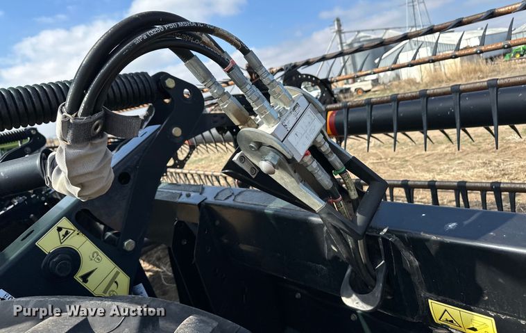 image for item OI9302 2013 MacDon M155 swather / windrower