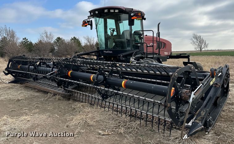 image for item OI9303 2014 MacDon M155 swather / windrower
