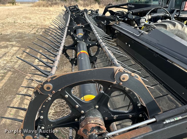 image for item OI9303 2014 MacDon M155 swather / windrower