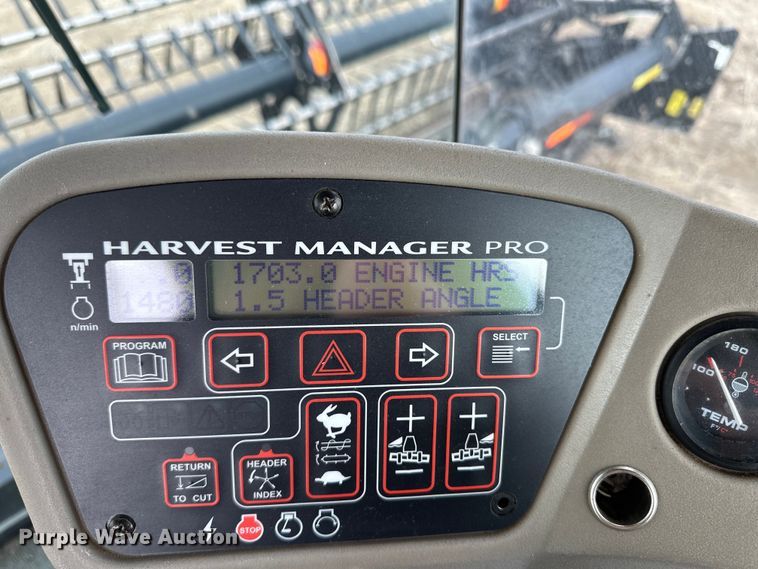 image for item OI9303 2014 MacDon M155 swather / windrower