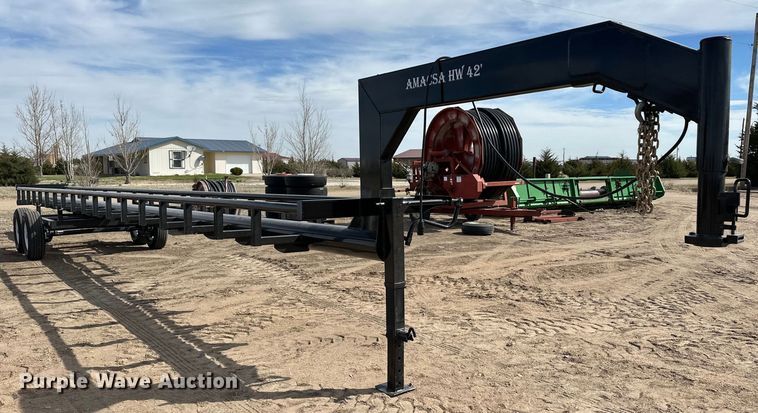 image for item OI9346 Amacsa hay bale trailer