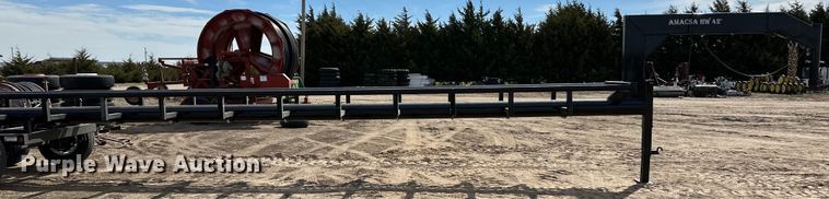 image for item OI9346 Amacsa hay bale trailer