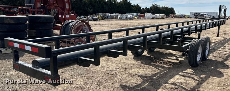 image for item OI9346 Amacsa hay bale trailer