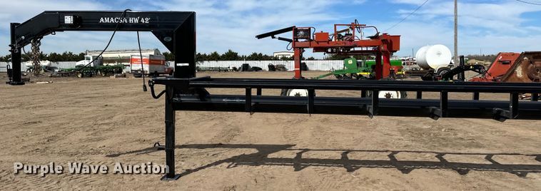 image for item OI9346 Amacsa hay bale trailer