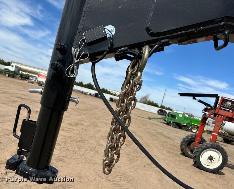 image for item OI9346 Amacsa hay bale trailer