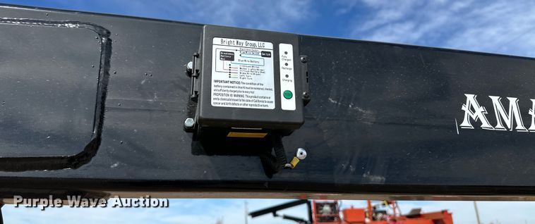 image for item OI9346 Amacsa hay bale trailer