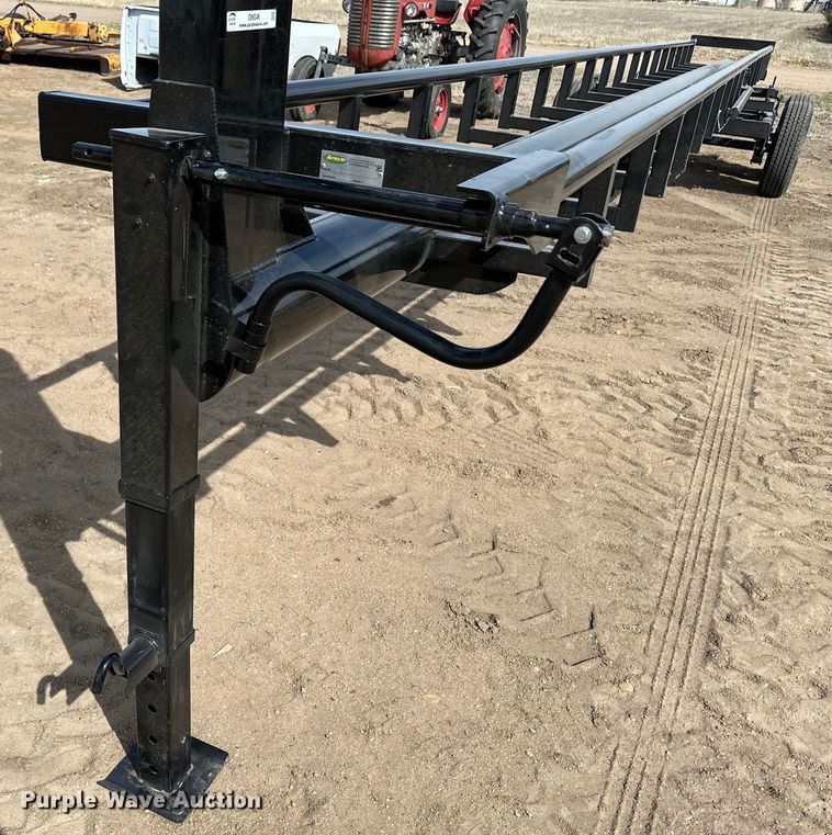 image for item OI9346 Amacsa hay bale trailer