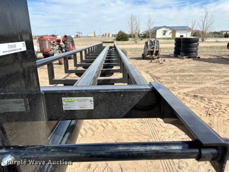 image for item OI9346 Amacsa hay bale trailer