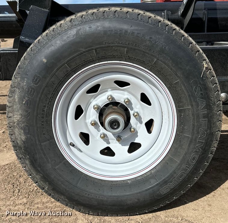 image for item OI9346 Amacsa hay bale trailer