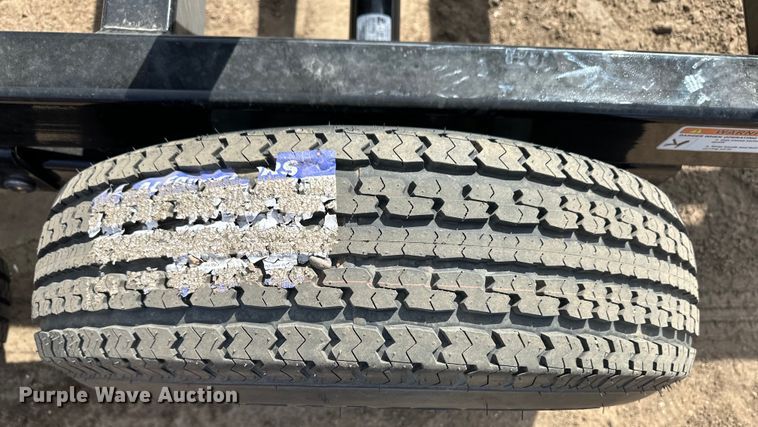 image for item OI9346 Amacsa hay bale trailer