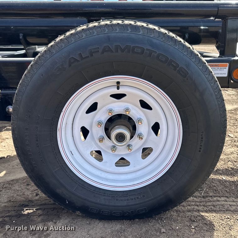 image for item OI9346 Amacsa hay bale trailer