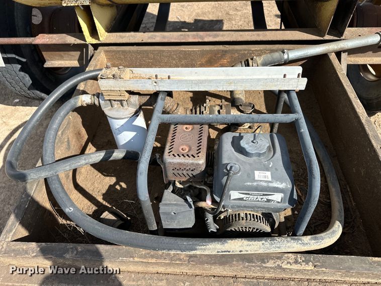 image for item OI9355 Shop built tank trailer