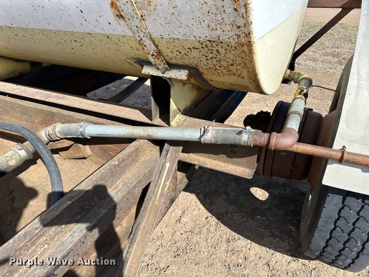 image for item OI9355 Shop built tank trailer