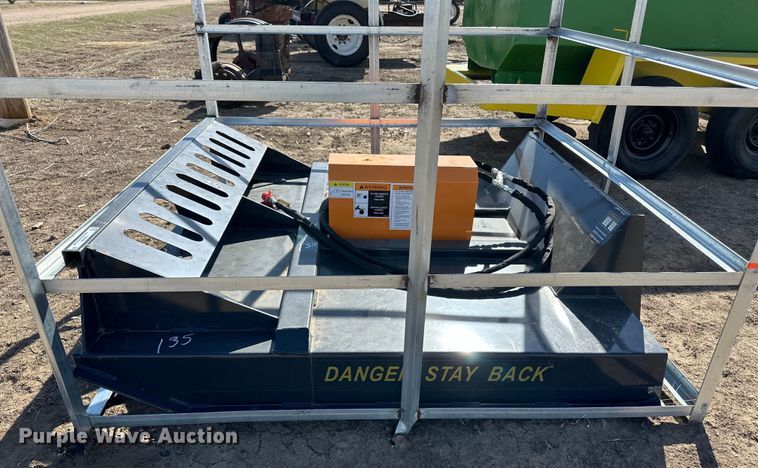 image for item OI9358 2023 Wolverine BC-13-72W skid steer rotary mower