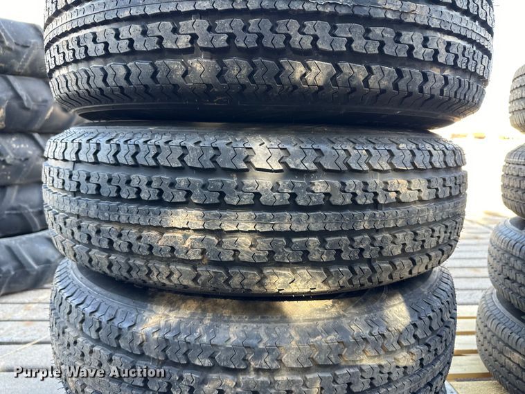 image for item OI9361 (8) trailer tires and wheels