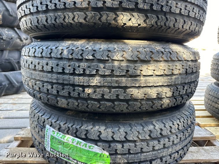 image for item OI9361 (8) trailer tires and wheels