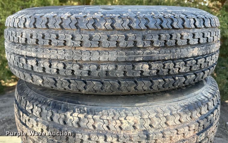 image for item OI9361 (8) trailer tires and wheels