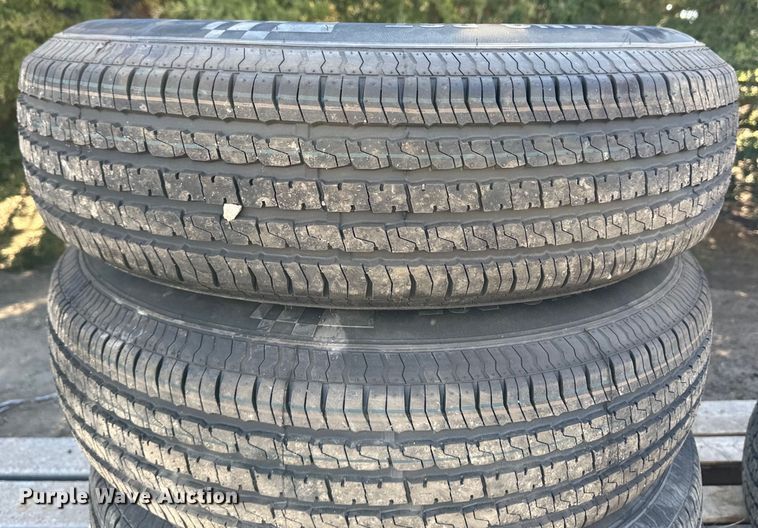 image for item OI9361 (8) trailer tires and wheels