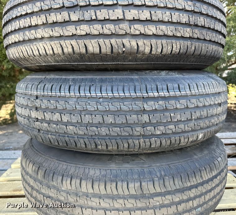 image for item OI9361 (8) trailer tires and wheels