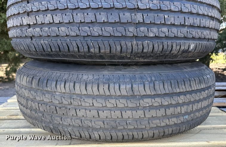 image for item OI9361 (8) trailer tires and wheels