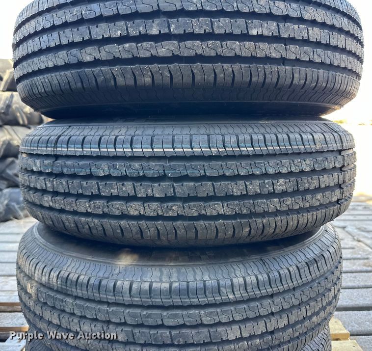 image for item OI9361 (8) trailer tires and wheels