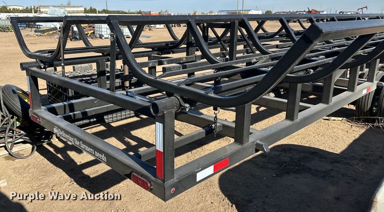 image for item OI9371 Industrias America 20x4 hay bale trailer