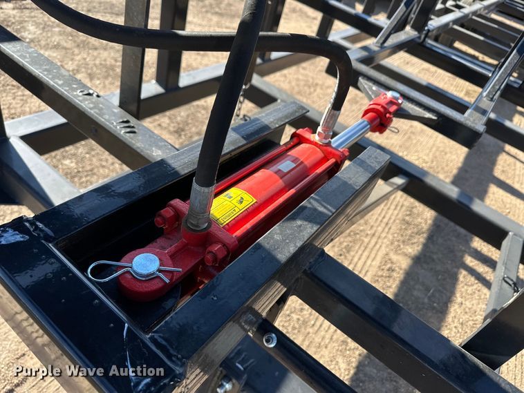 image for item OI9371 Industrias America 20x4 hay bale trailer