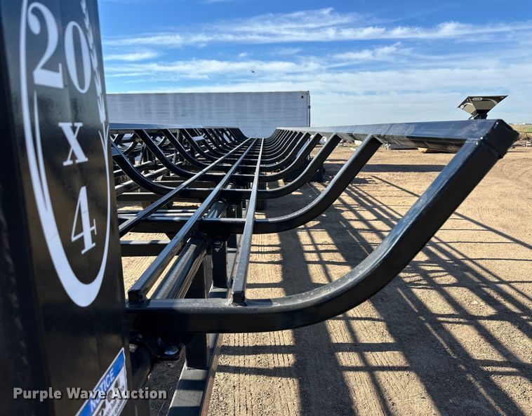 image for item OI9371 Industrias America 20x4 hay bale trailer