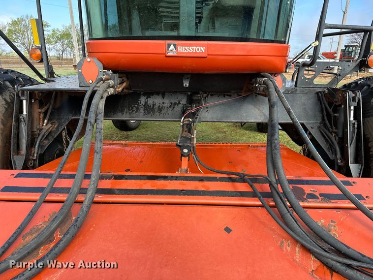 image for item OM9350 2002 Hesston  8550S swather / windrower